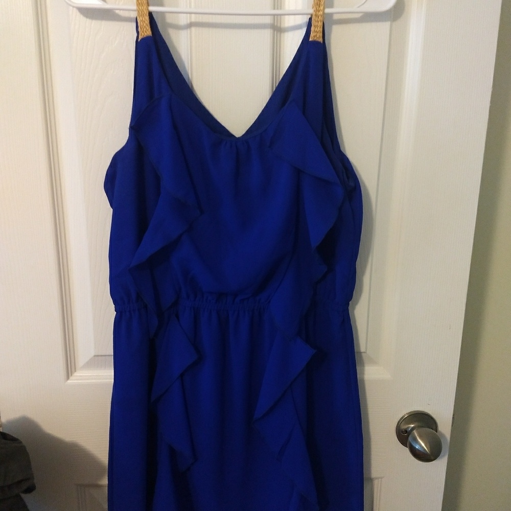 Pinky blue dress